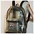 BALLY Zaino in Vinile Trasparente Nero Argento Auth bs18516 - vista 24