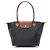 Borsa M Longchamp Le Pliage Original in nylon e pelle