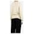 Bally Rippstrick-Pullover aus Alpaka-Mischung - Größe UK 10 Roh - Ansicht 2