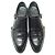 LOUIS VUITTON MONCEAU 6 40.5 BIBOUCLE CUOIO NERO MOCASSINI - vista 8