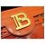 NINE BALMAIN B BUZZ 23 CROCODILE-STYLE LEATHER ORANGE SHOULDER BAG - view 5