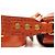 NINE BALMAIN B BUZZ 23 CROCODILE-STYLE LEATHER ORANGE SHOULDER BAG - view 8