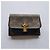 Carteira compacta Monogram Flower preta Louis Vuitton M62578 Monograma - vista 2