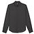 La nuova camicia in viscosa da uomo di The Kooples taglia L Nero