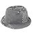 Cappello bucket in cotone grigio Louis Vuitton Marrone