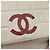 CHANEL Borsa a Spalla Choco Bar Pelle Bianca Oro rosa CC Auth bs18354 Bianco D'oro - vista 18