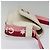 CHANEL Borsa a Spalla Choco Bar Pelle Bianca Oro rosa CC Auth bs18354 Bianco D'oro - vista 4