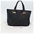 Borsa a mano in pelle nera e oro Salvatore Ferragamo Vala Auth bs18289 Nero D'oro - vista 12