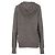 Grauer Wollpullover mit Kapuze von Alexander Wang - 2010er Jahre - Ansicht 2
