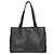 Borsa tote in pelle nera Chanel - anni 2000 Nero