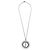 Collana in metallo argento Gianfranco Ferré - anni 2000