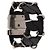 Pulseira de couro preto Gianfranco Ferré - anos 2000