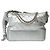 Borsa CHANEL Gabrielle in Pelle Argento - 102196