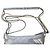 Borsa CHANEL Gabrielle in Pelle Argento - 102196 - vista 9