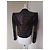 Balmain Black Tweed Short Jacket with Sequins - view 4