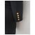 Balmain Midikleid aus Wolle schwarz - Ansicht 4