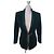 Balmain Blazer Olivgrüner Samt