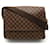 Louis Vuitton Damier Shelton MM Shoulder Bag Brown Cloth  ref.1747826