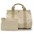 Hermès Cannes PM Canvas Tote Bag Braun Beige