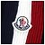Sciarpa in lana Moncler con logo tricolore e frange - vista 4
