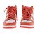 Nike-Sneaker T.EU 40.5 Leder Orange - Ansicht 4