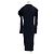 Céline Celine Kleid T.International M Wolle Schwarz - Ansicht 2