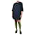 Autre Marque Blue wool midi dress - size UK 14  ref.1748302