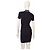 Michael Kors Schwarzes Viskose Strickkleid Bodycon Mini - Ansicht 2