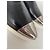 Mocassini Miu Miu in pelle nera con punte metalliche Nero - vista 4