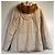 Chaqueta de plumón Prada con capucha de piel natural crema Crudo - vista 2