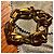 Gucci Autentico Raro Tom Ford Collana e Bracciale Link GG Placcato Oro Gold hardware - vista 2