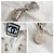 Bañera unisex Chanel 38 Plata Blanco - vista 2