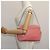LOUIS VUITTON Pochette Corail Borsa a Spalla in Pelle Rosa M94181 LV Auth bs18764 - vista 26