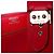 Sac à dépêches Hermès Borsa HERMES Depeches in Pelle Rossa - 102192 Rosso - vista 6