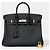 Hermès Sac HERMES Birkin 25 en Cuir Noir - 102176