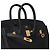 Hermès Sac HERMES Birkin 25 en Cuir Noir - 102176 - vue 7