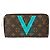 Accessorio LOUIS VUITTON Zippy in Tela Marrone - 102202
