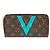 Accessorio LOUIS VUITTON Zippy in Tela Marrone - 102202 - vista 3