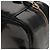 Vanity CHANEL COCO Marca pochette da trucco Pelle verniciata Nera Oro CC Auth 94464 Nero D'oro - vista 12