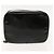 Vanity CHANEL COCO Marca pochette da trucco Pelle verniciata Nera Oro CC Auth 94464 Nero D'oro - vista 9