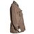 Occhiali da sole oversize Gucci, marrone havana - vista 3