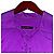 Camicia viola da uomo con lacci e zip laterale, autentica Alexander McQueen degli anni '90. Porpora - vista 3