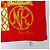 Nina Ricci foulard vintage rosso e dorato in seta D'oro - vista 7