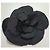 Spilla vintage Chanel camelia Nero - vista 7