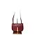 Autre Marque Clutch in pelle Celine con tracolla Vino/Rosa