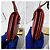 Autre Marque Clutch in pelle Celine con tracolla Vino/Rosa - vista 10