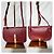 Autre Marque Clutch in pelle Celine con tracolla Vino/Rosa - vista 12