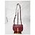 Autre Marque Clutch in pelle Celine con tracolla Vino/Rosa - vista 5