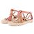 Sandali Dior T.EU 37 Tessuto Rosa