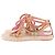 Sandali Dior T.EU 37 Tessuto Rosa - vista 3